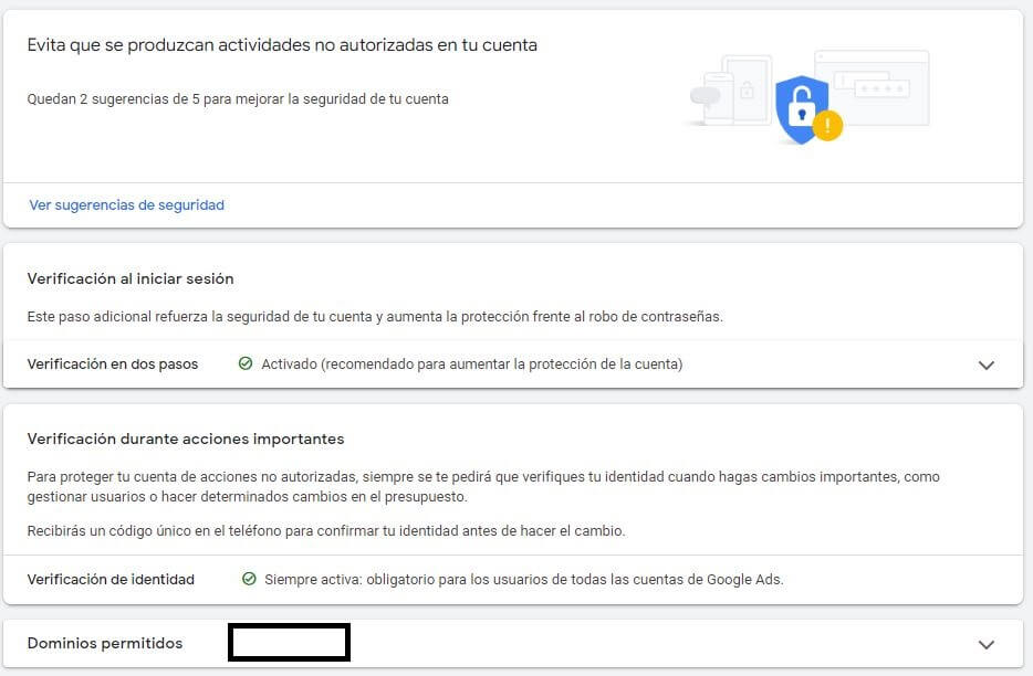 cómo auditar una cuenta de google ads