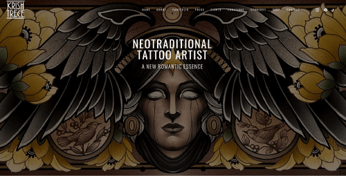 página web krish trece tattoo