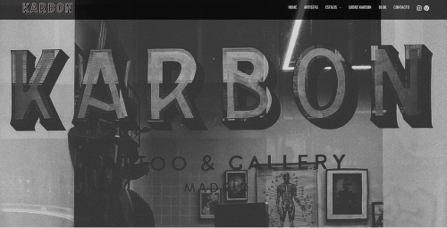 página web karbon tattoo